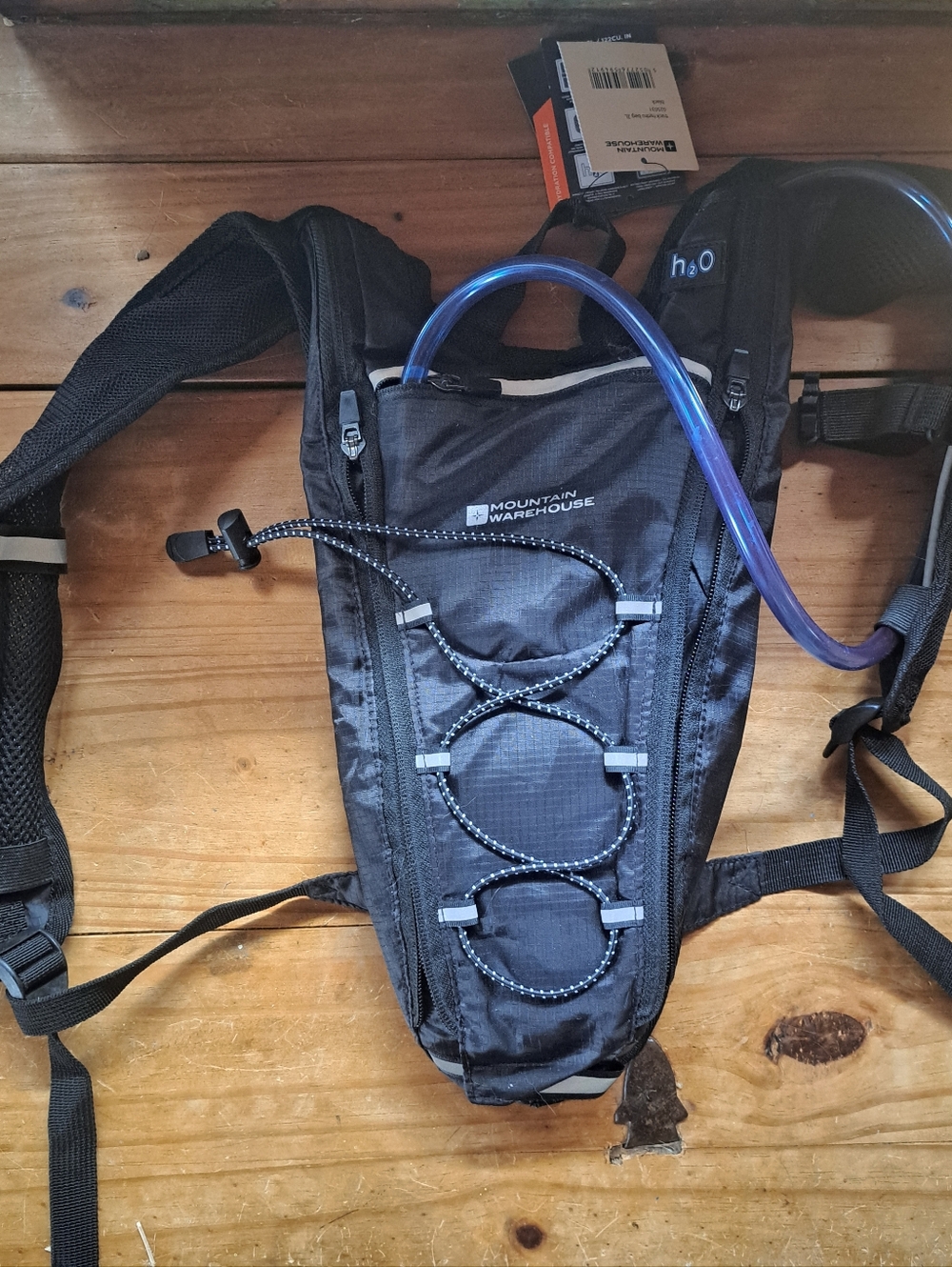 Mountain Warehouse Hydro Backpack NWT Lightweight Hiking Running Pack No Bladder